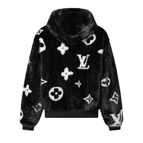 louis vuitton mink fur hoodie price